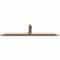Ekena Millwork Portland Smooth Timber Gable Bracket, Douglas Fir, 108"W x 27"H x 3 1/2"D x 5 1/2"F, 6/12 Pitch GBW108X27X0406POR00SDF - alternate 3